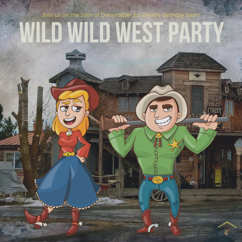 Wild West Party La Bonne Chute Restaurant and Bar